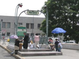 -Station Bella Artes du métro de Mexico-