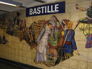 - Fresque de la station Bastille -